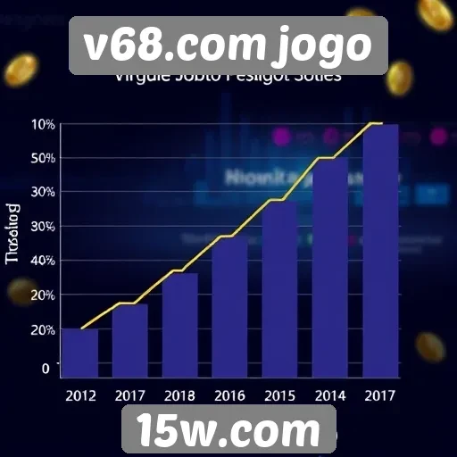 Estatísticas de crescimento do v68.com em jogos online